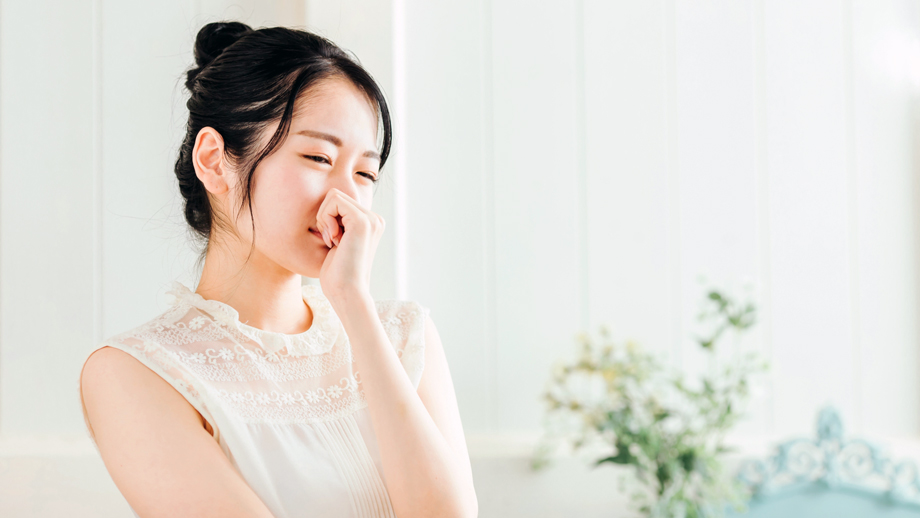 画像:「鼻づまりになっちゃった」を英語で言うと?